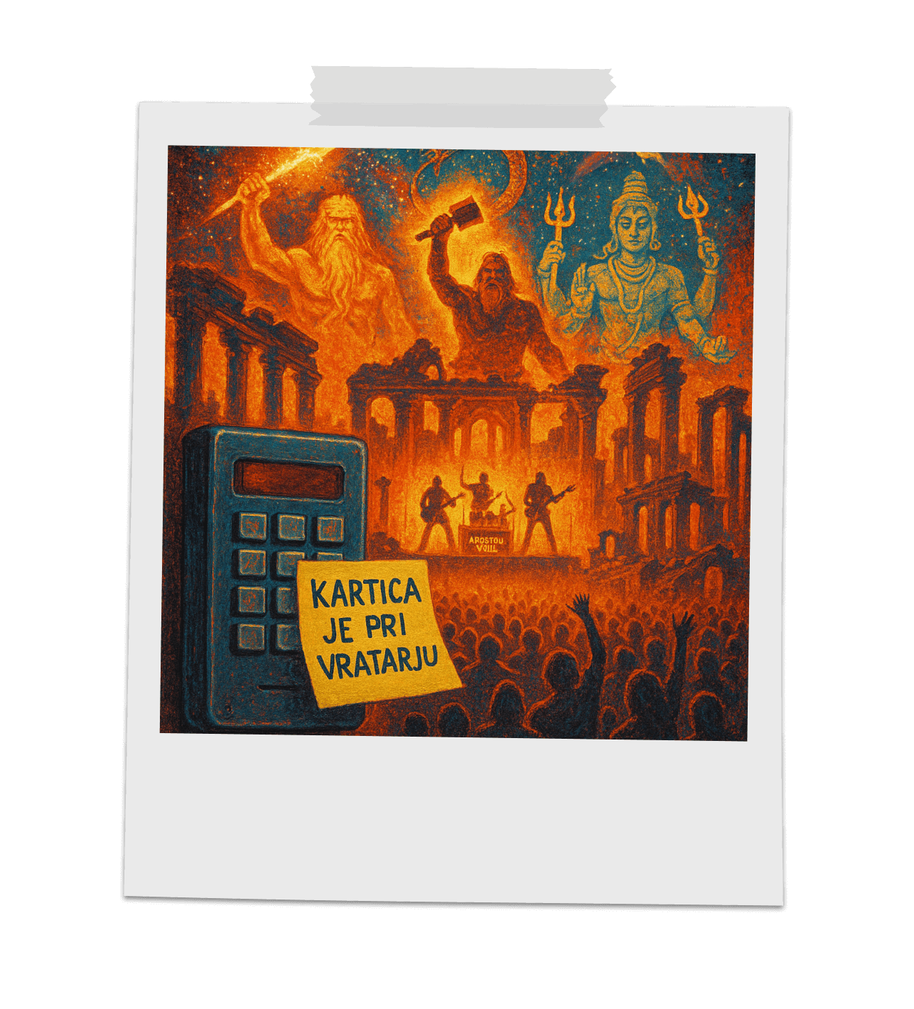 Kartica je pri vratarju 🪪